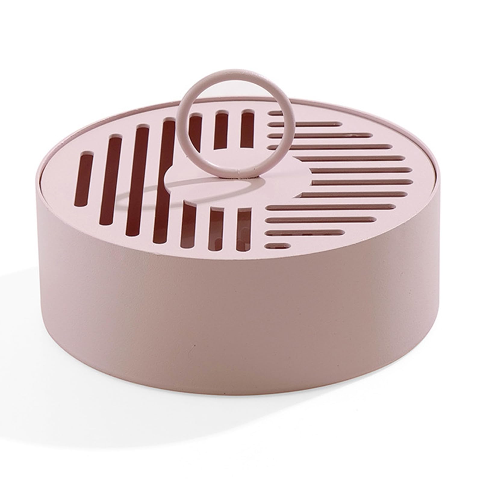 Quemador de sándalo y bobina de mosca con diseño hueco rosa