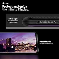 Vista 3 de Spigen Liquid Air Designed for Samsung Galaxy S10 Plus Case (2019) - Matte Black Mate negro