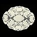 Heritage Lace Windsor 12-Inch by 16-Inch Doily, Antique, Set of 2