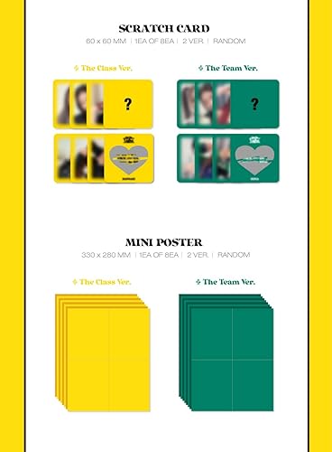 Miniatura 5 de Dreamus LIGHTSUM - Into The Light 1er Mini álbum+póster plegado (The Class ver.), (L200002387), 5.906x6.890x1.260 in