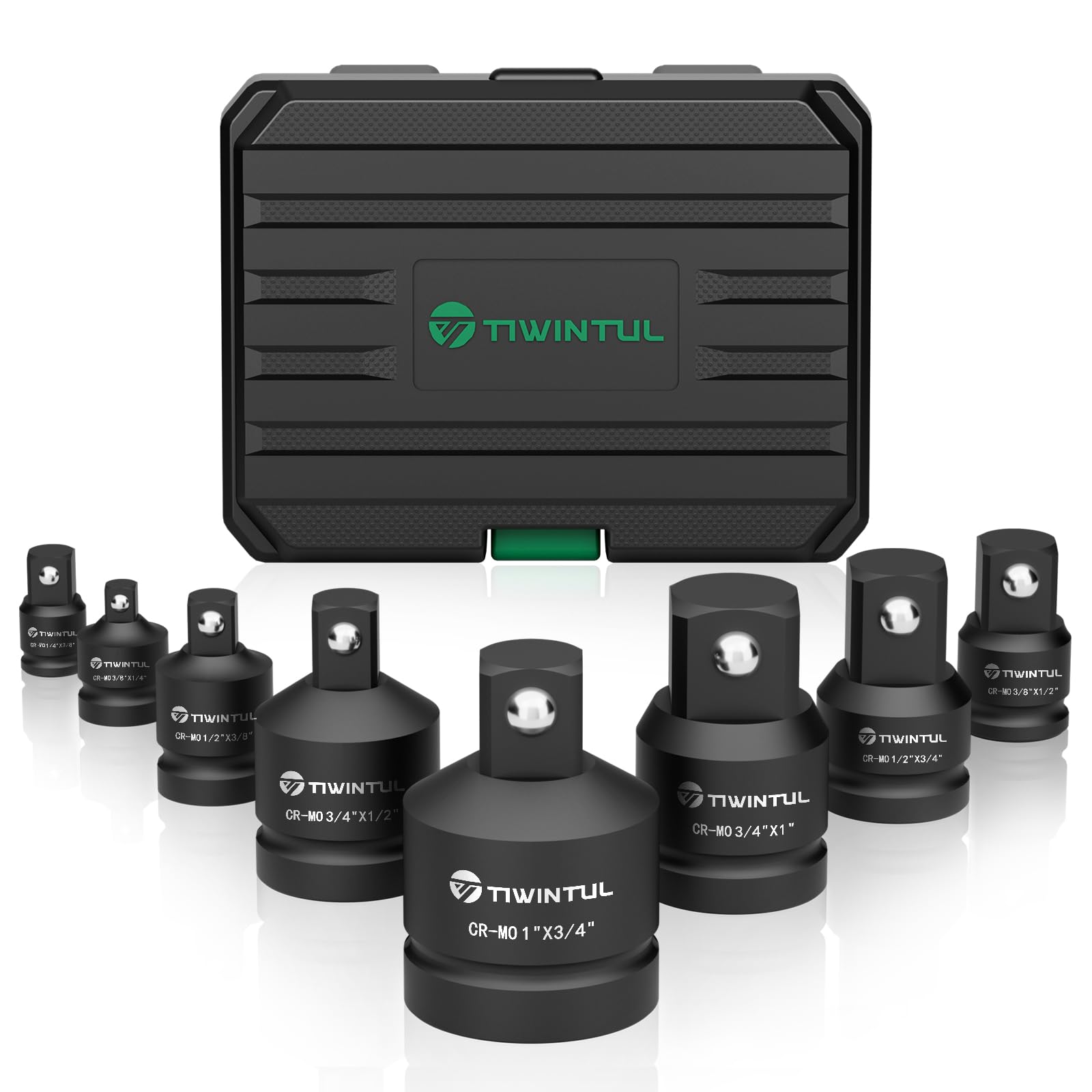 TIWINTUL 8tlg Adapter & Reduzier-Set, 1