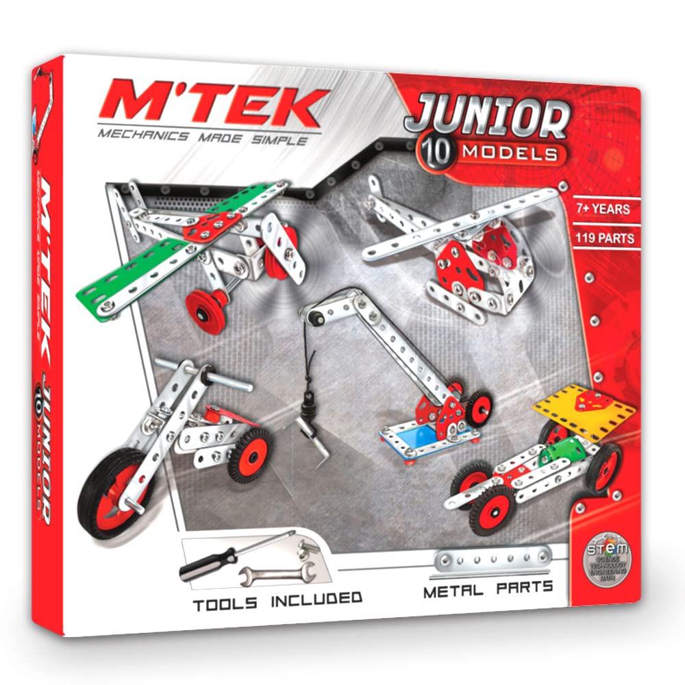 Pelikas Toyz: Mechanics Toys for Boys, Birthday Gift for Boys Girls, Stem Toys, Educational Toys for Kids 5+ Years, Mechanic Set, Construction Toys for Kids, Science Kit - Juniors