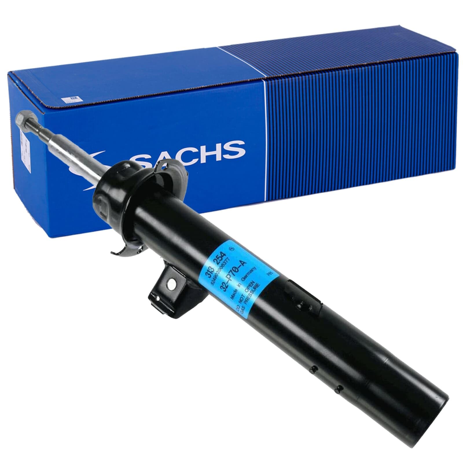 SACHS 313 254 Shock Absorber Compatible for BMW 1 (E87) 2003-2013 Left, Front Axle and Other Vehicles
