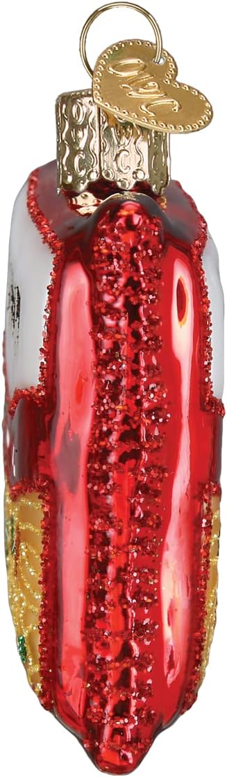 Old World Christmas Ramen Noodles Glass Blown Ornament for Christmas Tree, Handcrafted Holiday Decoration, Food Collection - Image 3