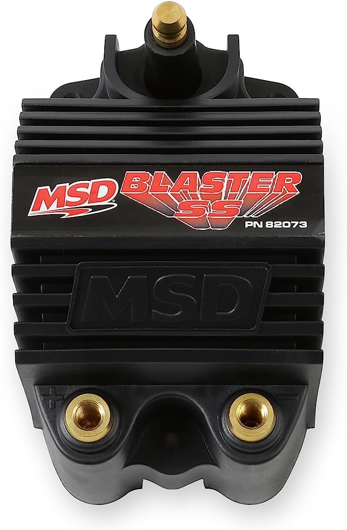 MSD 82073 Ignition Coil Blaster SS Series, 6-Series Ignitions, Black, Individual