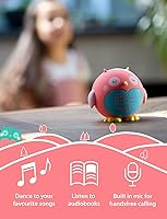 Vista 4 de Planet Buddies Altavoz Bluetooth para niños y niñas con micrófono, mini altavoz Bluetooth portátil inalámbrico, batería de 60 días, para el hogar
