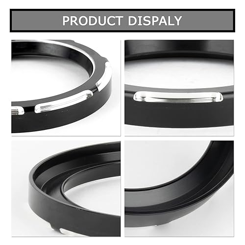 Miniatura 4 de PSLER Kit de bisel para motocicleta, velocímetro, instrumento, cubierta decorativa, juego de bisel para Touring Ultra Classic Electra Street Road