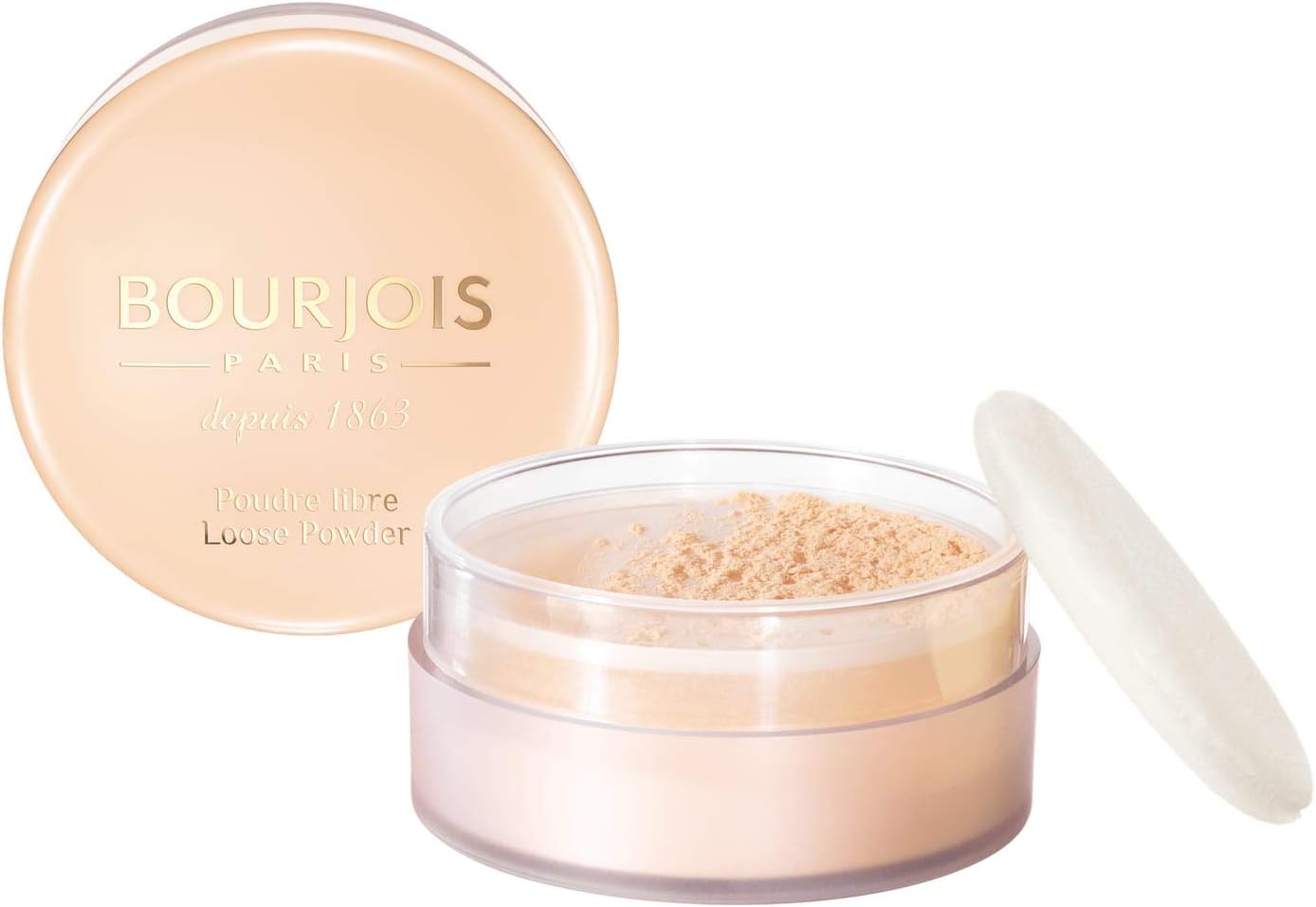 Bourjois, Loose Powder 01 PĂȘche, Beige