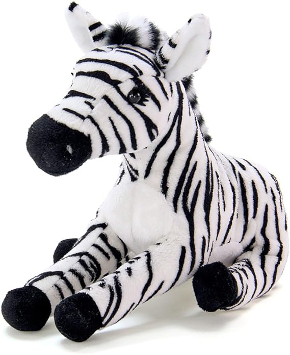 Amazon Co Jp カロラータ シマウマ ぬいぐるみ 検針2度済み 動物 おすわり シリーズ やさしい手触り お人形 9 5cm 18 5cm cm おもちゃ