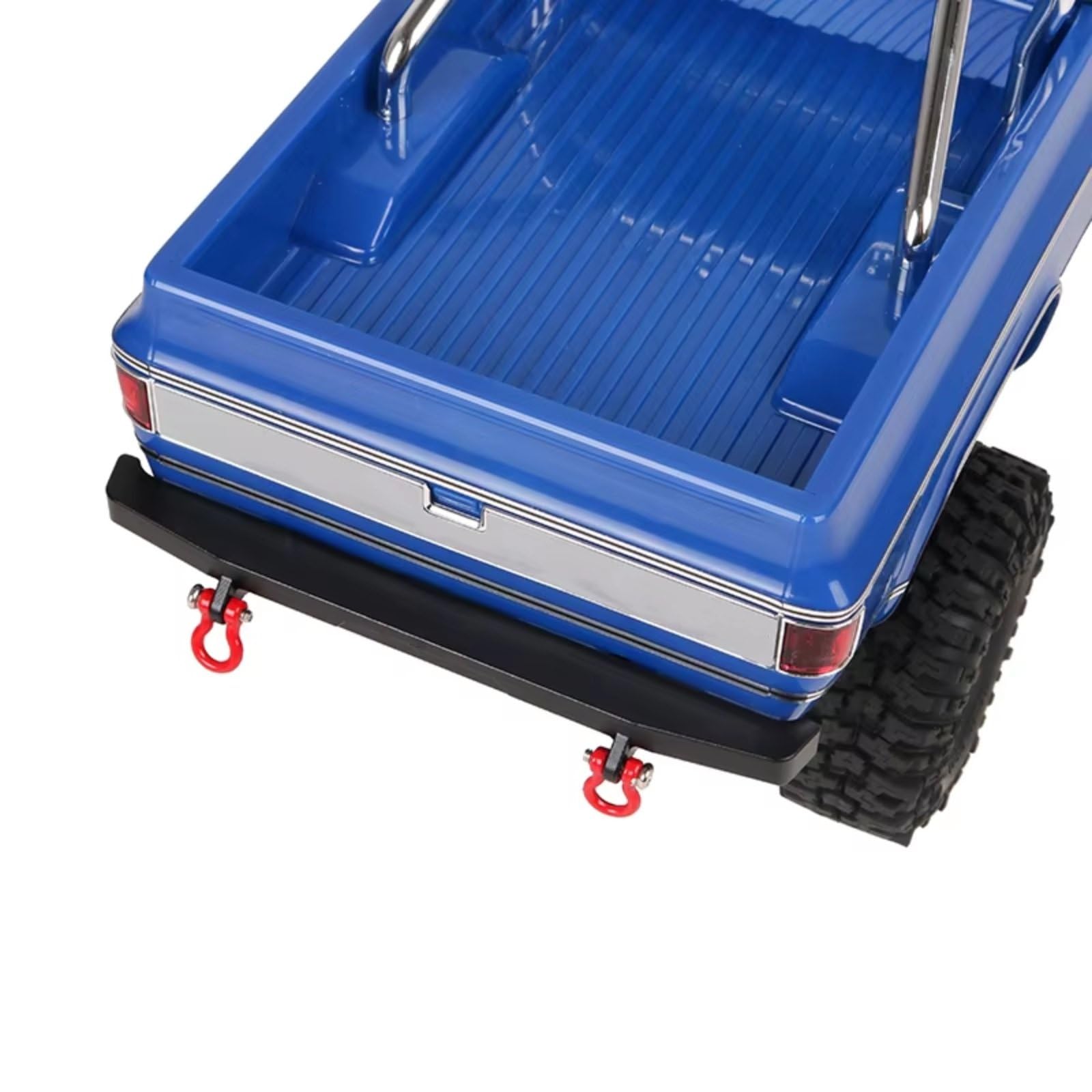 Paraurti Posteriore Alluminio Per Traxxas Per TRX-4M F150 K10 1/18 RC Auto Parti Aggiornamento Modello Accessorio Modifiche Componenti RC Ricambi Modellismo