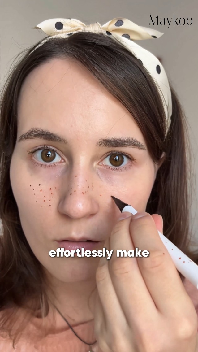 Amazon.com : MAYKOO 4 Colors Freckle Pen Set, Natural Lifelike