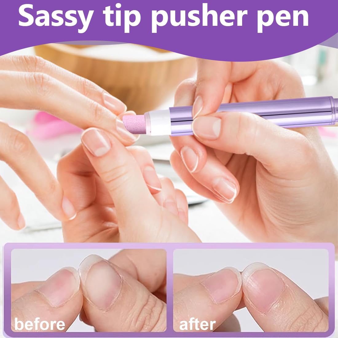 Penna Cuticole Unghie - Nail Care Pen con Olio Idratante, Penna per Cuticole Rimuovi e Nutre, Cura Mani e Unghie Fragili