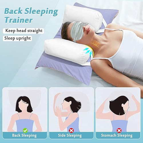 Miniatura 5 de Almohada de belleza antiarrugas Almohada antiarrugas Almohada de apoyo para la cabeza para dormir vertical después de la cirugía almohada para