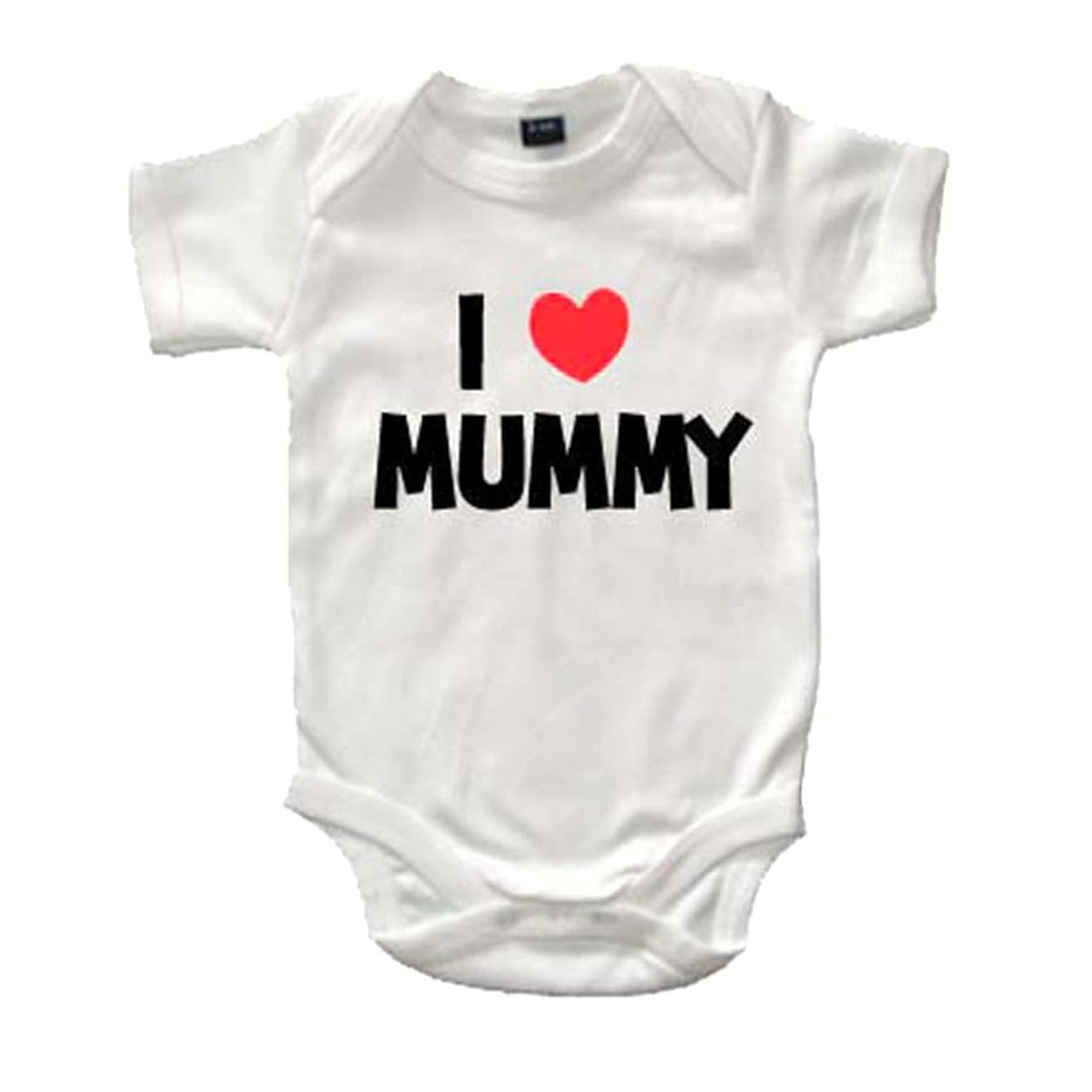 Edward Sinclair White | I Love Mummy | | Baby Bodysuit | In 6-12 Months