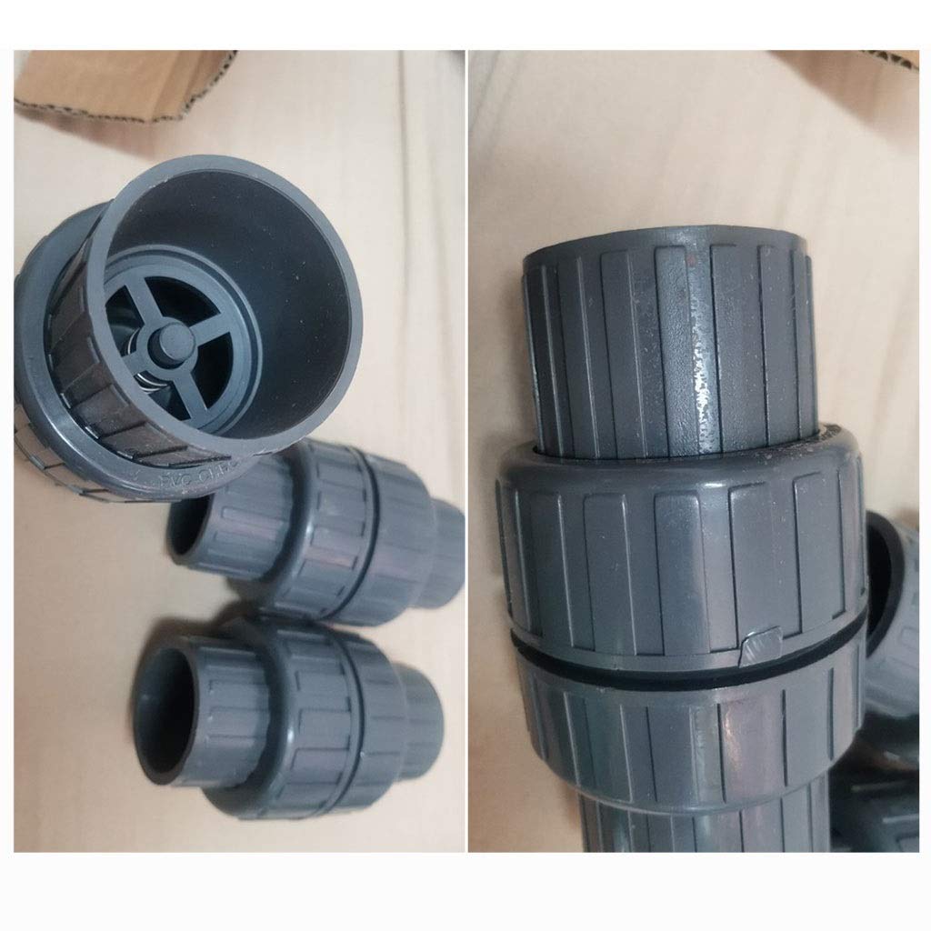 32-63mm średnica wewnętrzna PVC jednokierunkowy zawór zwrotny(Inner Dia.50mm)
