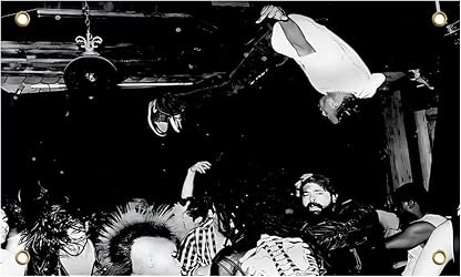Capa de álbum Playboi Carti Die 3x5 bandeira com 4 ilhós de latão faixa de música bandeira estética para decorações internas e externas por Artista não identificado — capa do álbum