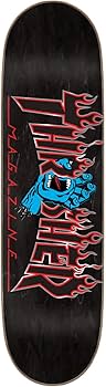Amazon | SANTA CRUZ Thrasher Screaming Flame ロゴ 8.5インチ