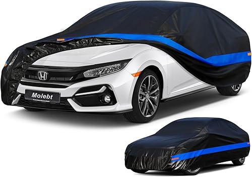 Funda impermeable para automóvil para todo tipo de clima, ajuste universal