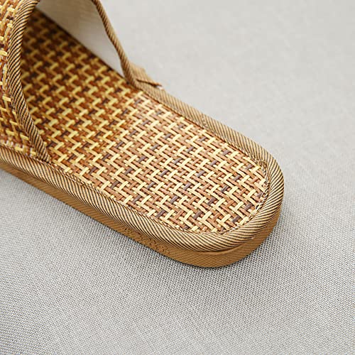 thuizen Men's Tatami Straw Rattan Grass Sandal Slipper3