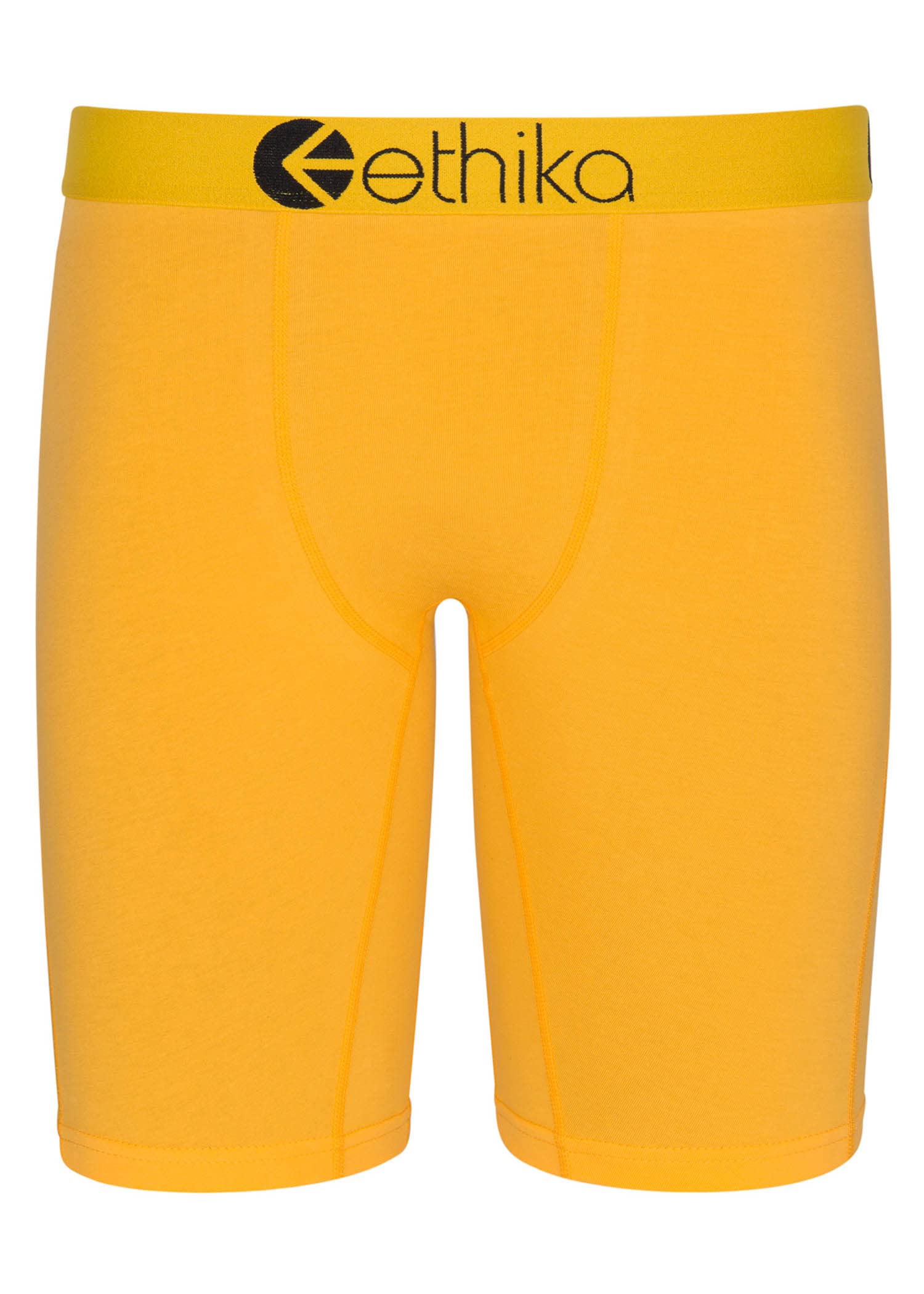 Ethika Mens Staple Boxer Brief Empire Yellow