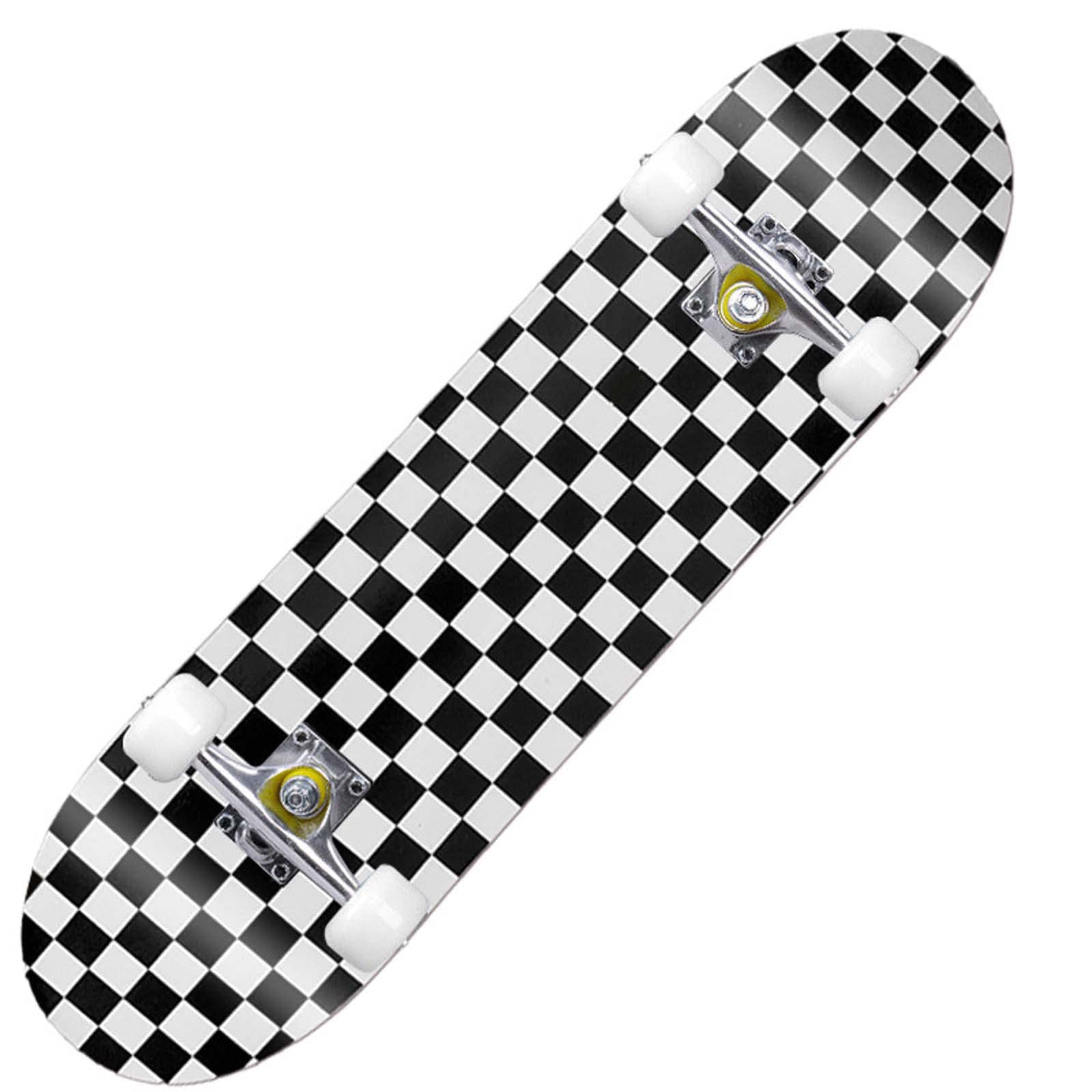 Skateboards with Colorful Flashing Wheels for Beginners Kids Teens 31 x 8 Inch Complete Standard Skate Boards 7