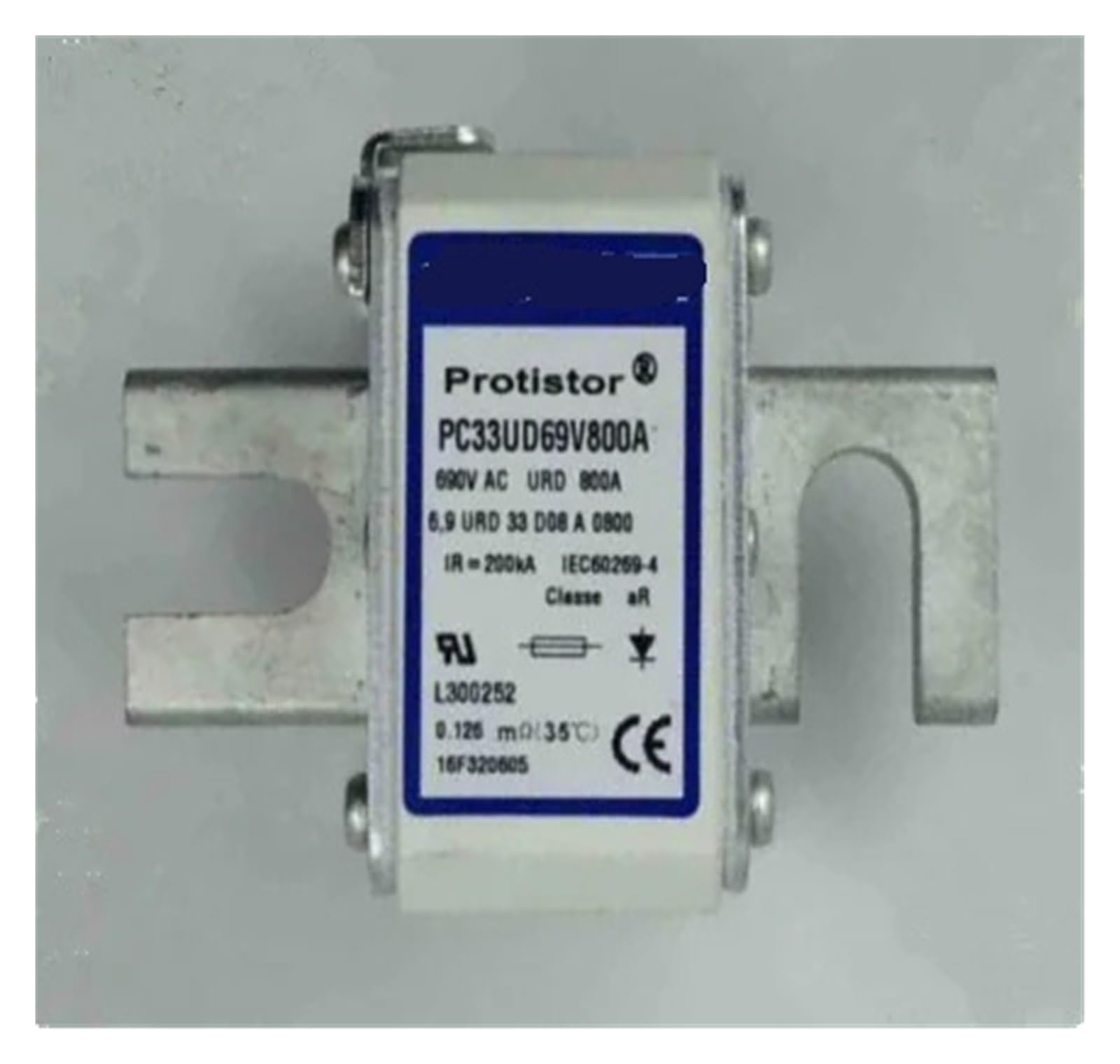Fusible PC33UD69V450A T302168 cartouche cylindrique 450A