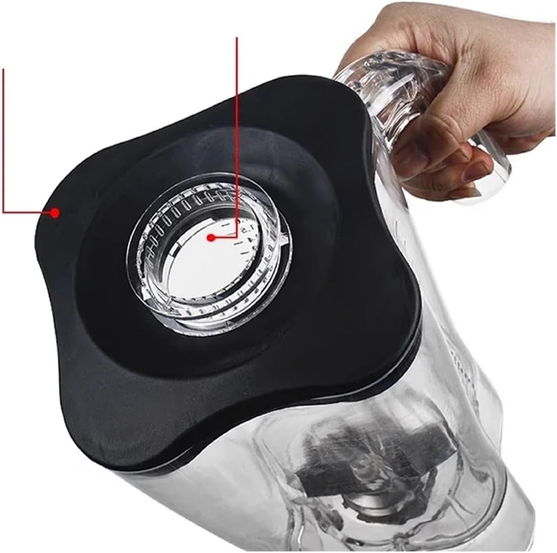 Mixing Bowl Cooking Cup, Compatible For Hamilton Beach, HBH550 / 650 850 Blender Smoothie Machine Mixer Accessories Cover Blade Body