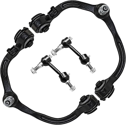 Miniatura 305 de Detroit Axle - Kit de brazos de control delanteros de 4 piezas para Chevrolet Aveo Aveo5 Pontiac G3 Wave Wave5 Suzuki Swift+, 2 brazos de control