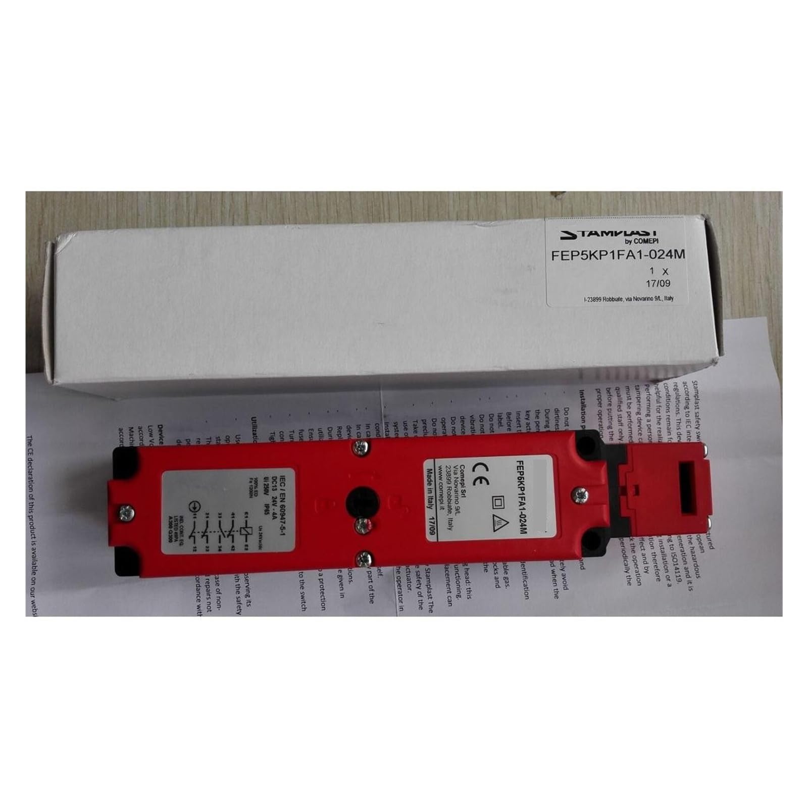 Interruptor electromagnético de seguridad FEP5KP1FA1 Final de carrera
