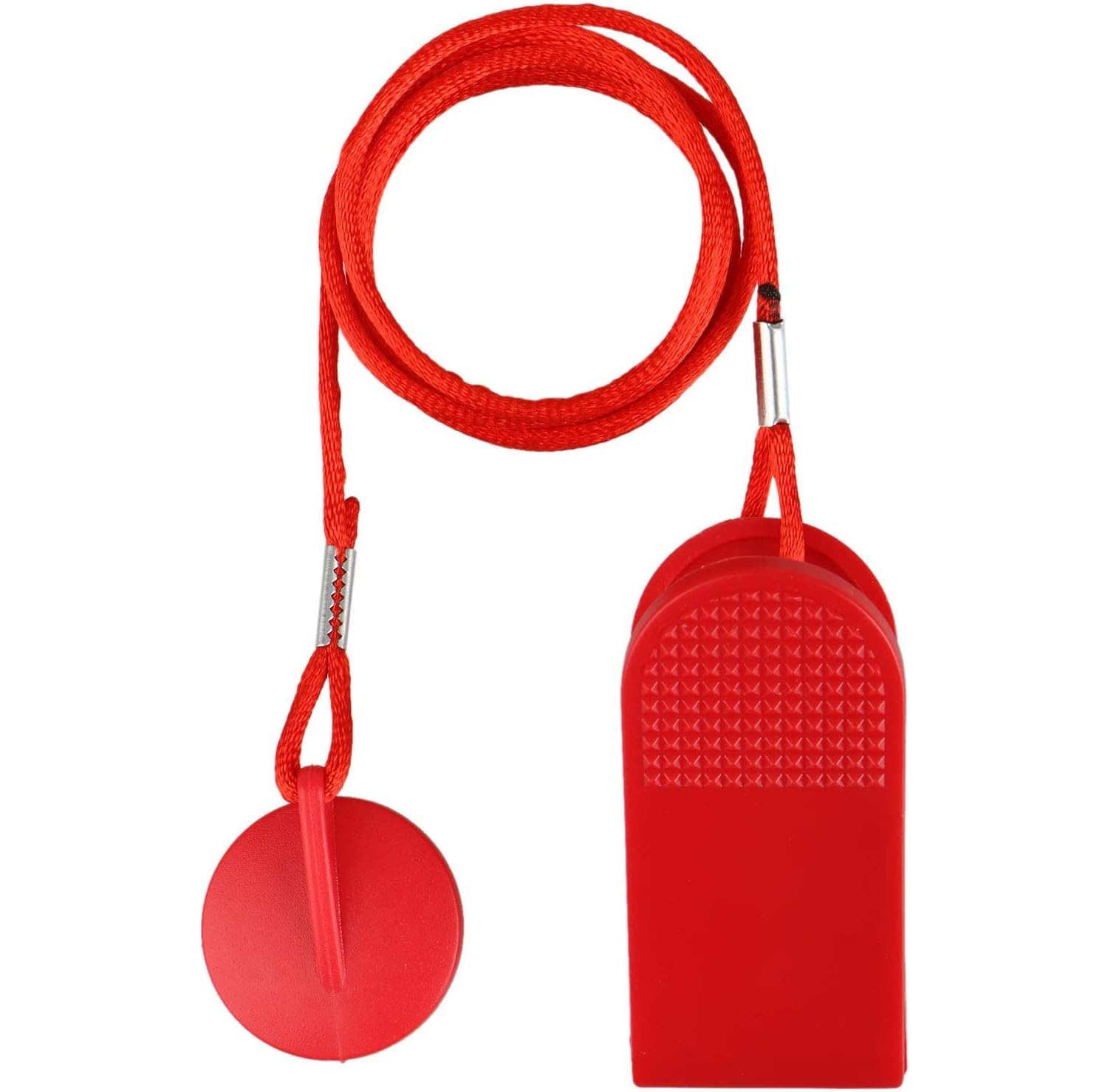Safety Key Treadmill,Treadmill Emergency Stop Universal Magnet Safety Key Magnet Security Lock Running Machine Emergency Stop for Most Treadmills Red 3.1cm