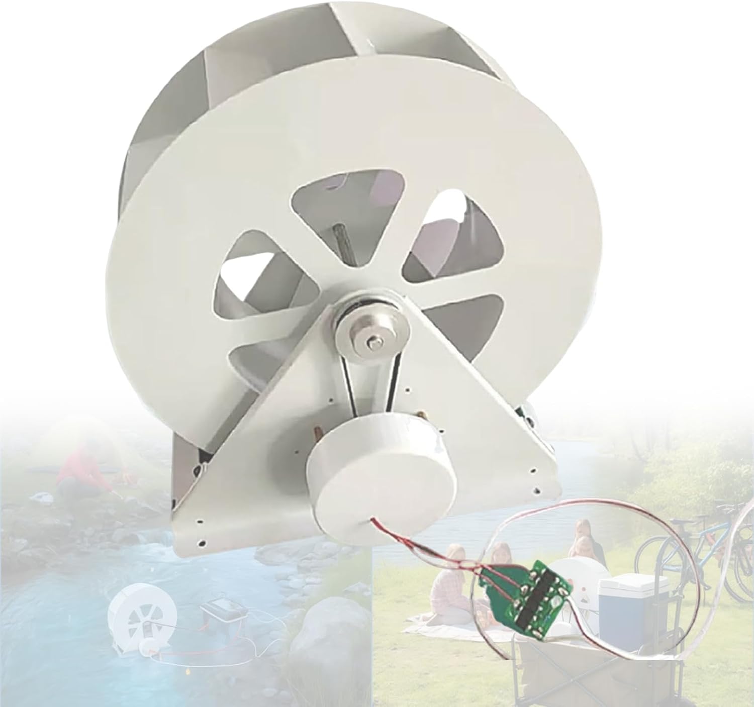 Versatile 50W/100W Hydroelectric Turbine Generator, A Flexible Solution for Outdoor Power Needs