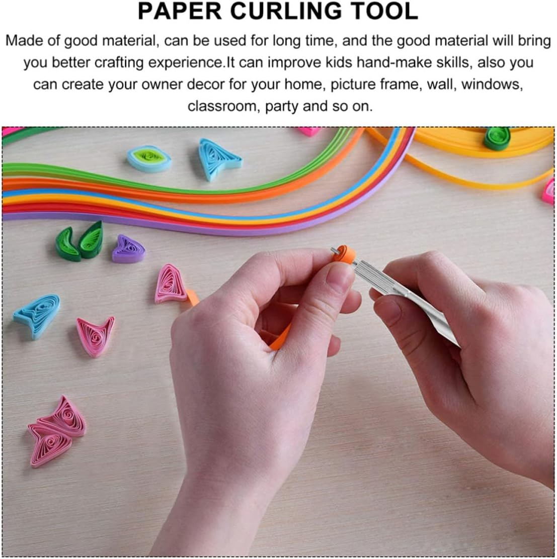 Metal Quilling Pen Tool for Card Making and Paper Rolling Arts