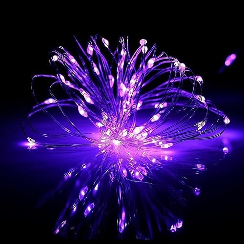 Miniatura 8 de ANJAYLIA 4 Pack Fairy Lights 33ft 100 LED String Lights Battery Operated Mini Twinkle Starry Lights for Wedding, Party, Christmas, Decor, Warm White