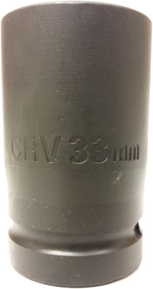 1" (One-Inch) Drive Deep Impact Socket - 33mm