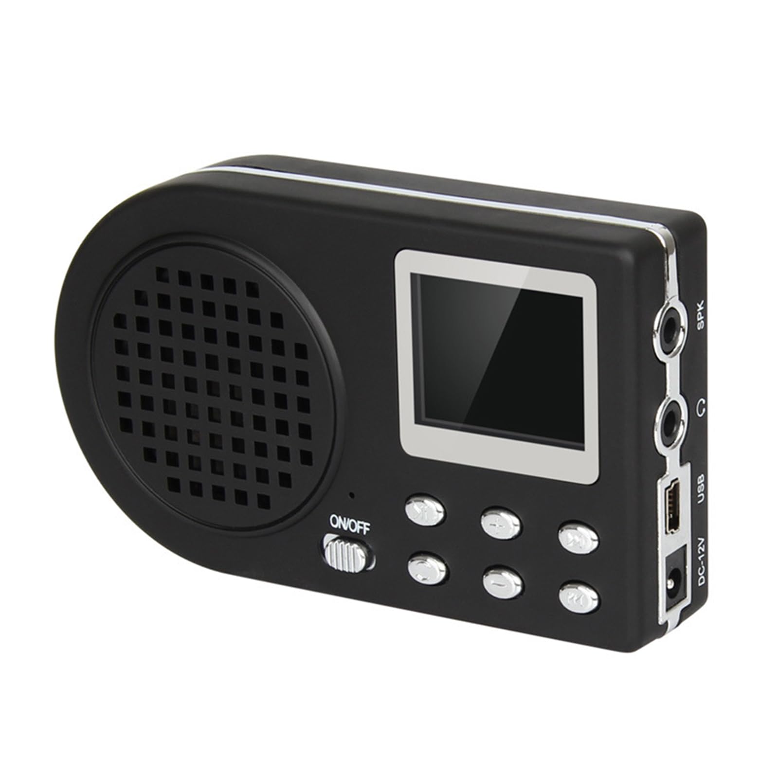 POENVFPO Amplificador de de Pájaros, Sonidos de Pájaros Simulados con 110 Sonidos de Animales, Altavoz MP3, Control Remoto Inalámbrico, USB 2.0, para Entusiastas del Aire y Amantes de la (sin