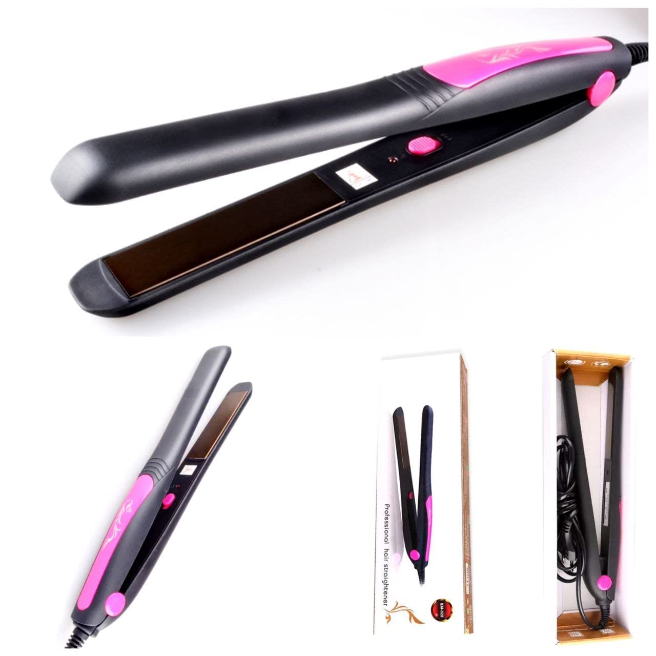 Meherma Hair Straightener Mini Hair Straightener Crimper Hair Machine Heat Up Hair