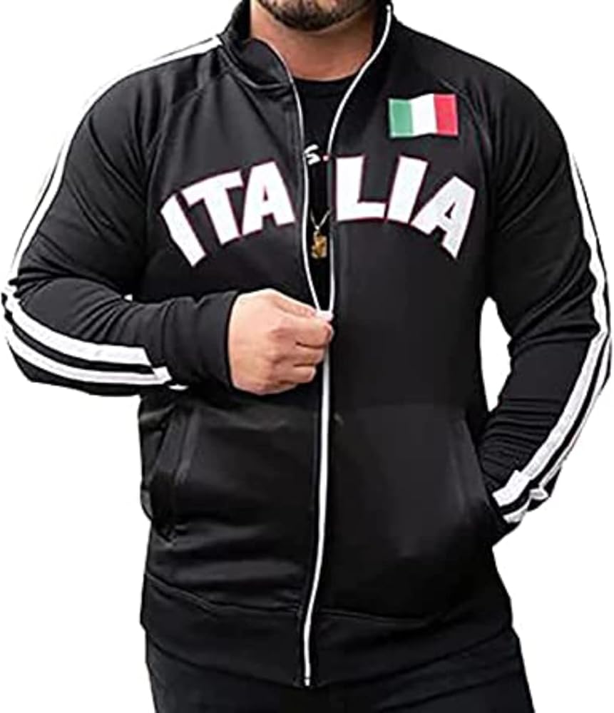 Italy Tracksuit Retro Kappa Italia Full Zip Jacket (Size L
