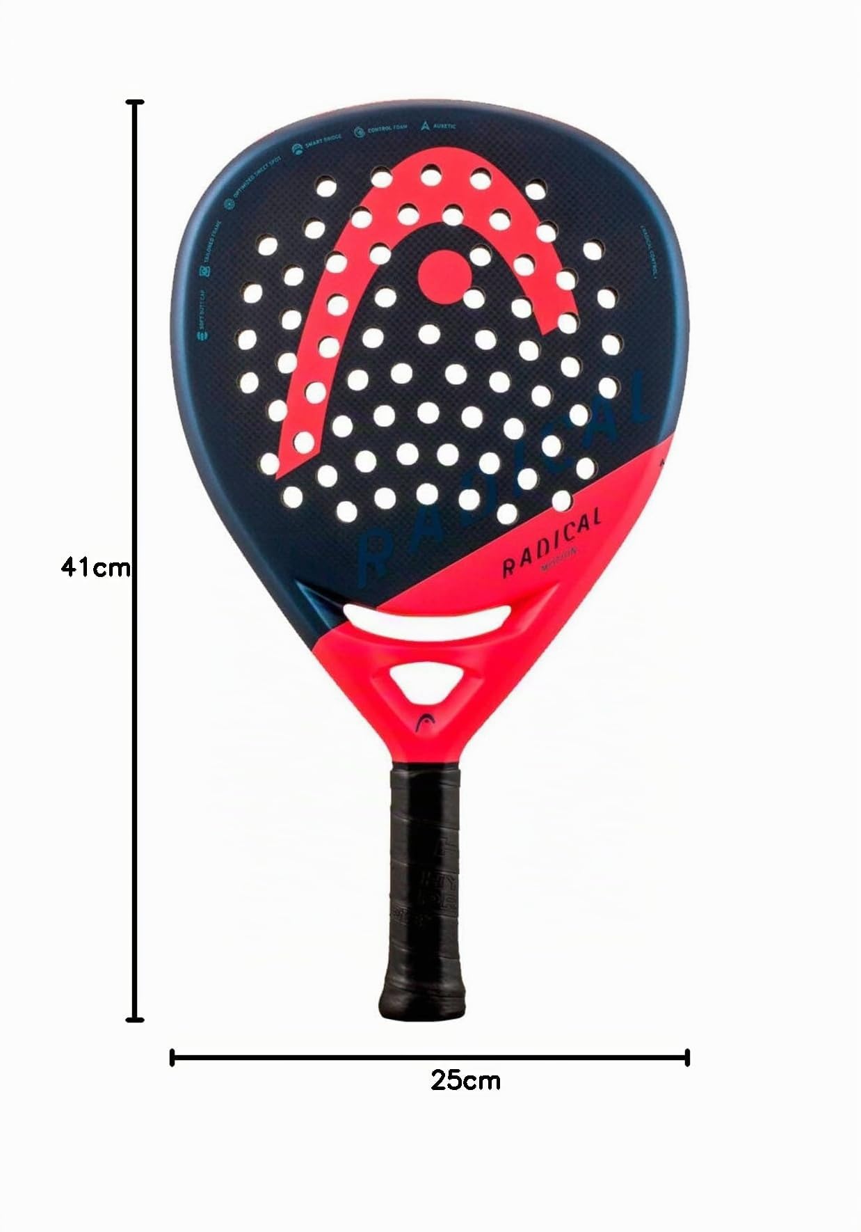 Head Raqueta de pádel Radical Padel Serie (Pro, Motion, Elite)
