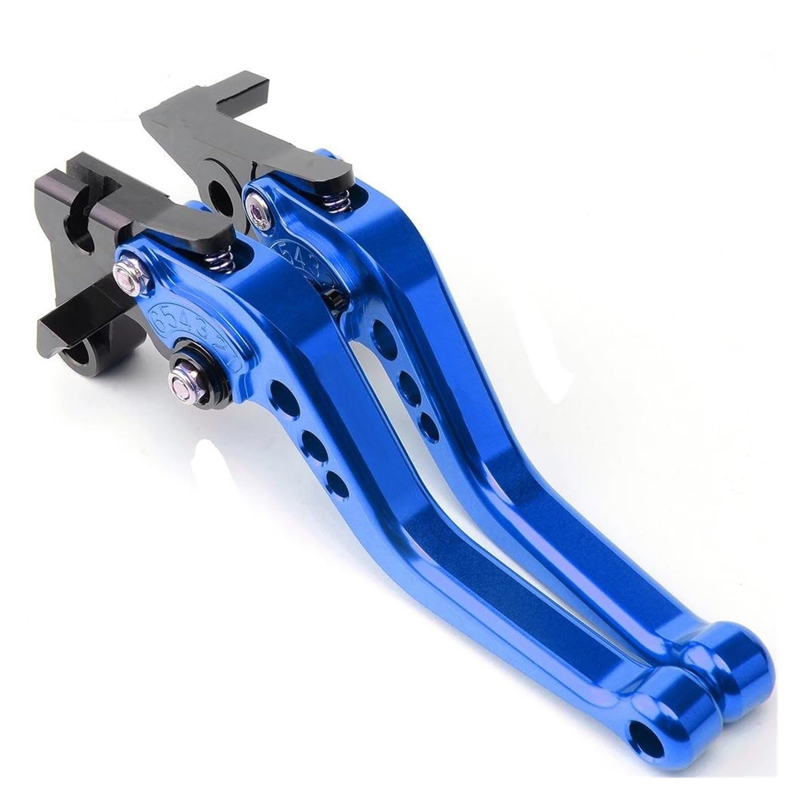 Zcpopknhnz Blue For Triumph For Trident 660 2021 Handle Brake Clutch Motorcycle Accessories Adjustable Levers(Blue)