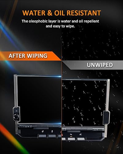 Miniatura 10 de CDEFG Protector de pantalla trasera para Chevy Tahoe, Suburban y GMC Yukon Accesorios 2024 2023 2022 2021  Paquete de 2 unidades de vidrio templado