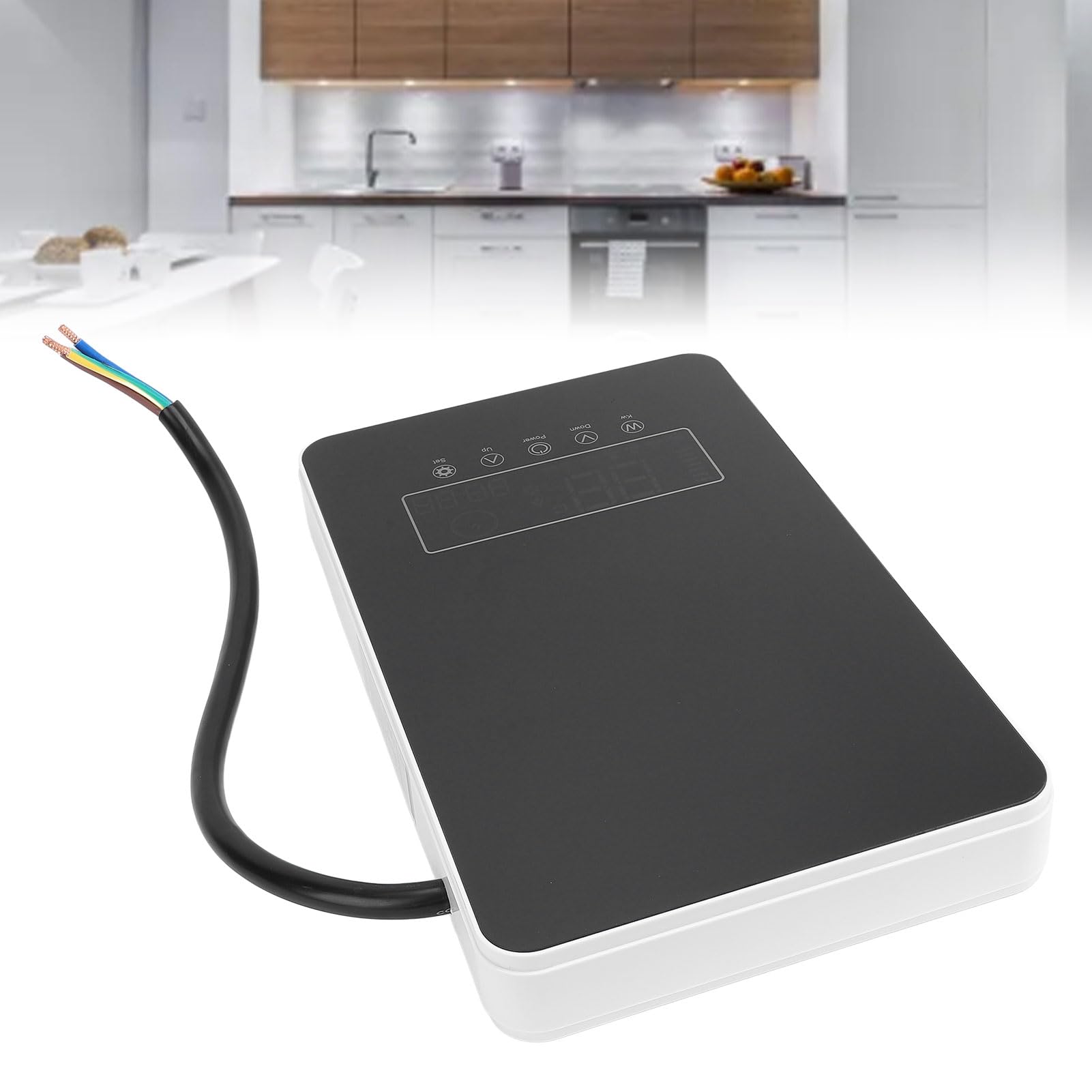 Omabeta Elektryczny Grzejnik Bezzbiornikowy 12000 W Kompaktowy Mini