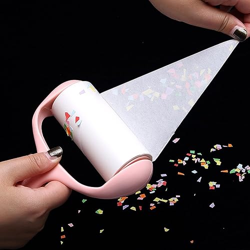 Miniatura 2 de YQMAJIM - Rodillo de pelusa, 9 recambios de 540 hojas, kit de removedor de pelo de mascotas súper adhesivo, cepillo de pelusa para ropa, alfombras,