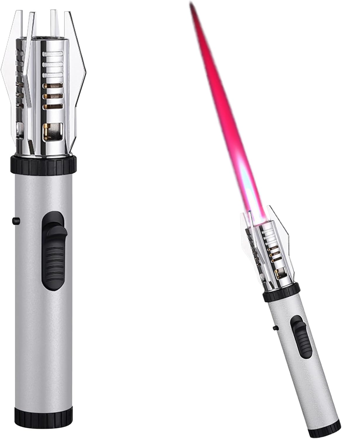 Lightsaber Lighter, Metal Gas Windproof Lighter, Ray Gun