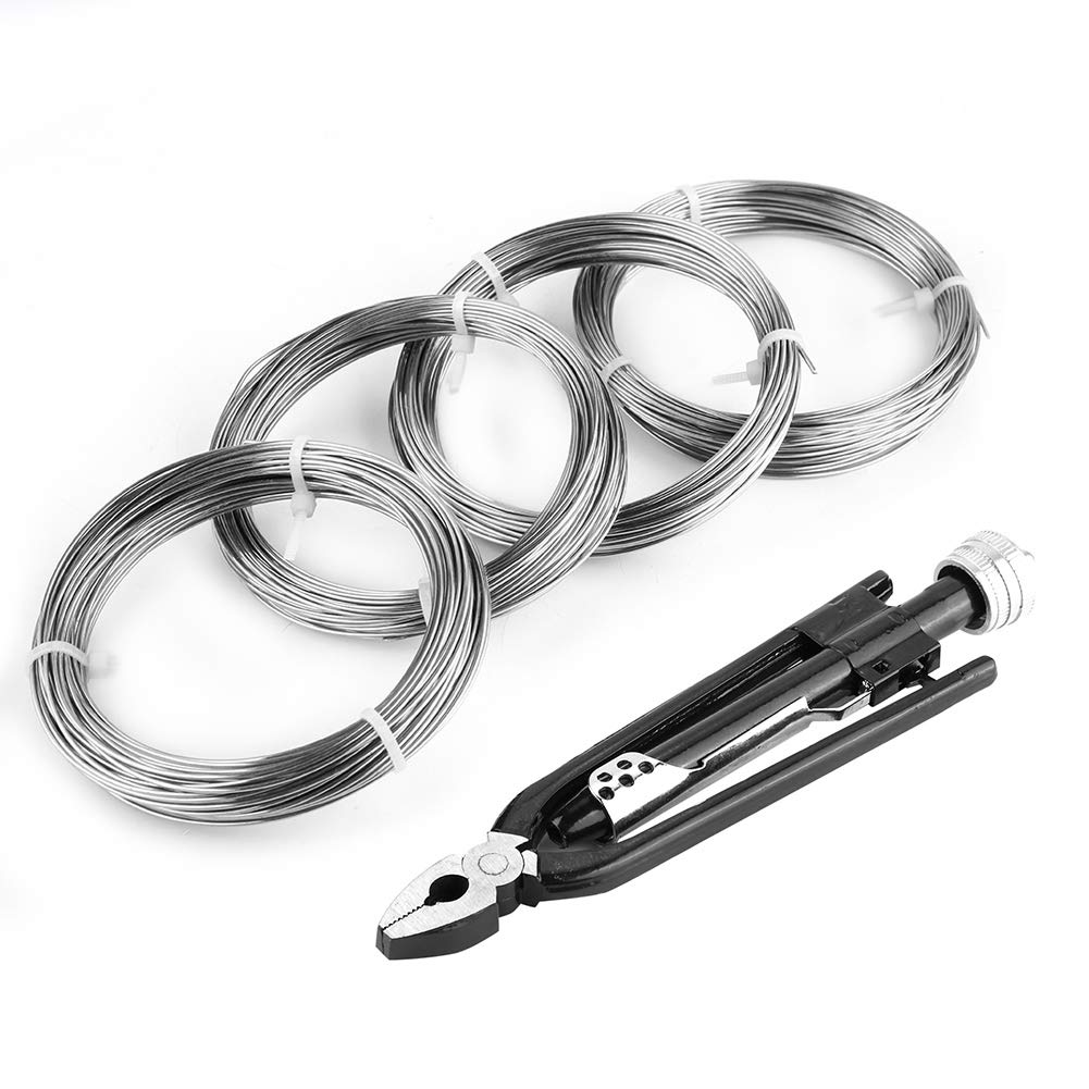 Pince à Torsion Aviation 6 Pouces (15 cm) Pince à Fil en Acier Carbone Haute Résistance Outil Professionnel pour Câbles et Fils Métalliques