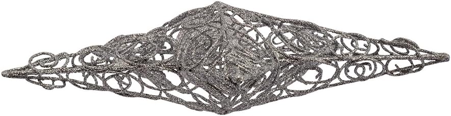 Kurt Adler 10-Inch Silver Star Treetop