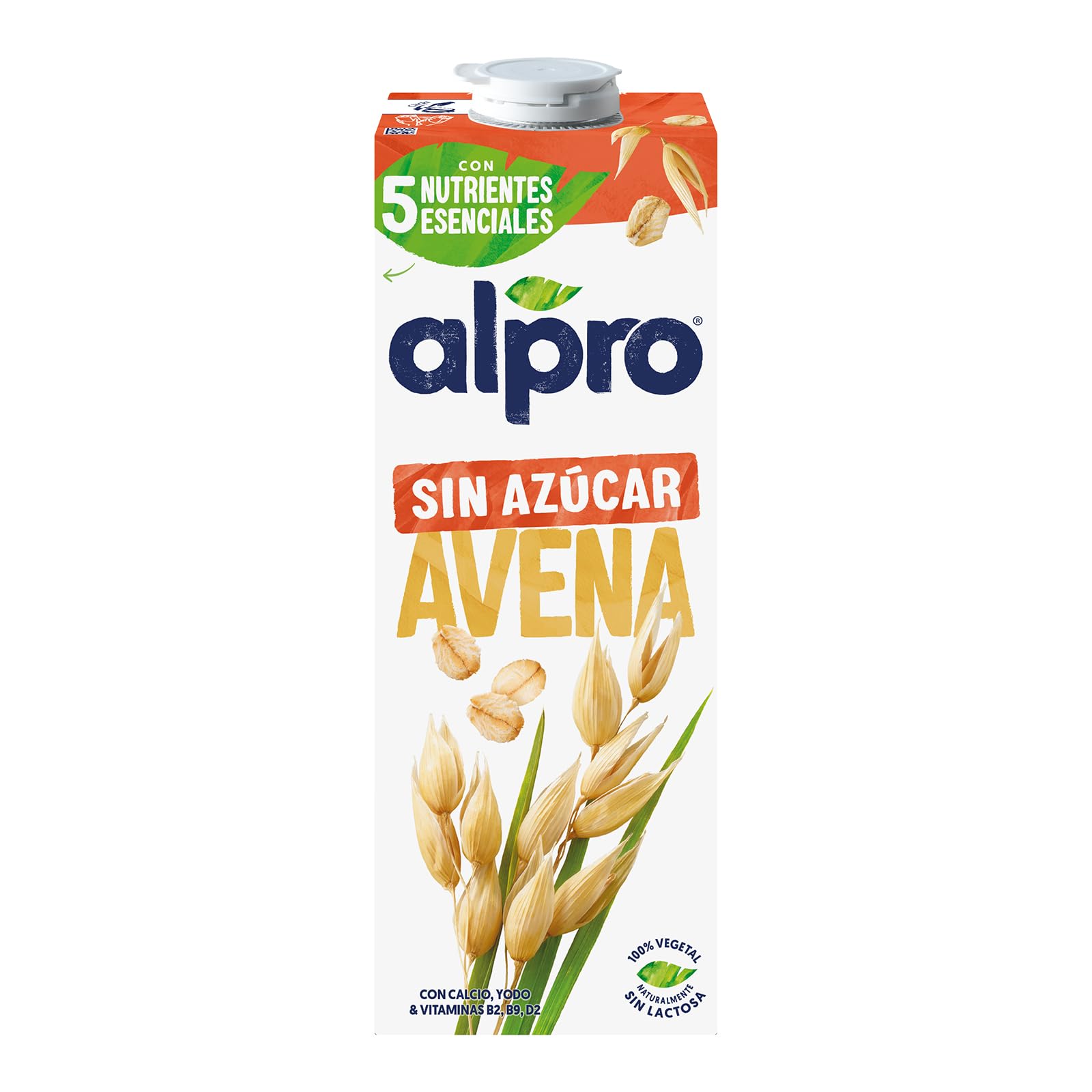 Alpro Bebida Vegetal de Avena sin Ázucar - Pack de 6 x 1L — view 4