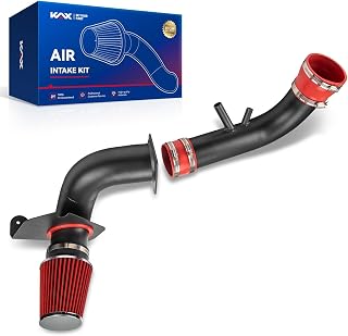 KAX 3.5" Cold Air Intake Kit System for 1996-2004 Ford Mustang GT, Red