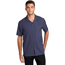 Port Authority Mens Short Sleeve Performance Staff Button-Down Shirt