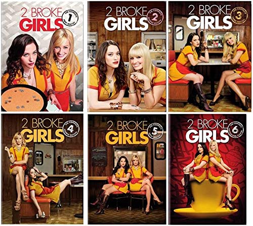 2 Broke Girls: The Complete Series Seasons 1 - 6 DVD
