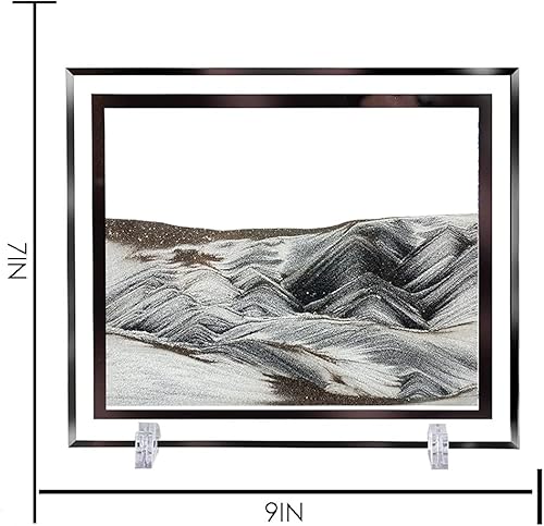 Miniatura 4 de Imagen de arte de arena en movimiento Mar Profundo Dinámico 8D Paisajes de arena Imágenes en movimiento Oficina Escritorio Arte Decoración Juguetes